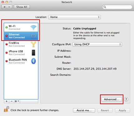 find mac address for ipad